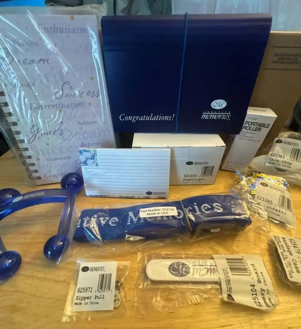 Creative Memories Assorted Stationery and Office Accessory Bundle